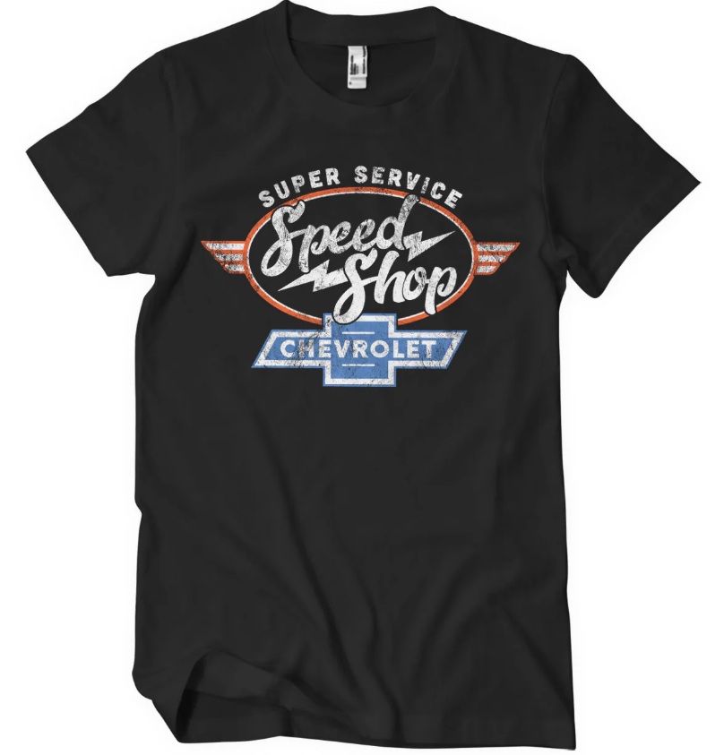 Tričko pánské American Cars Chevrolet Speed Shop T-shirt