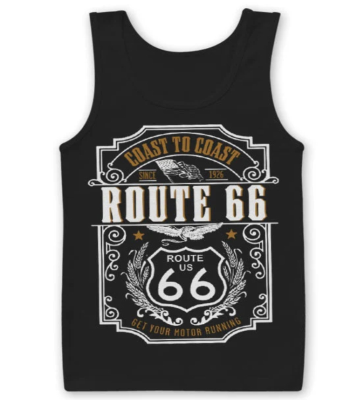 Pánské tílko Route 66 Coast To Coast Tank Top
