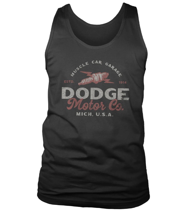 Tílko pánské American Cars Dodge Motor Co Tank Top