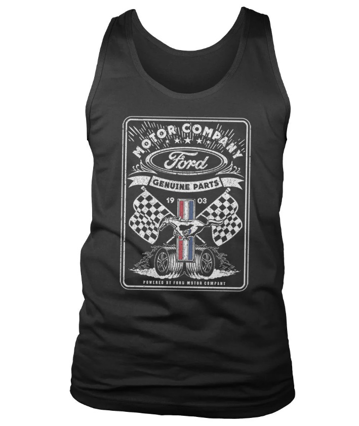 Tílko pánské American Cars Ford Motor Co Parts Tank Top
