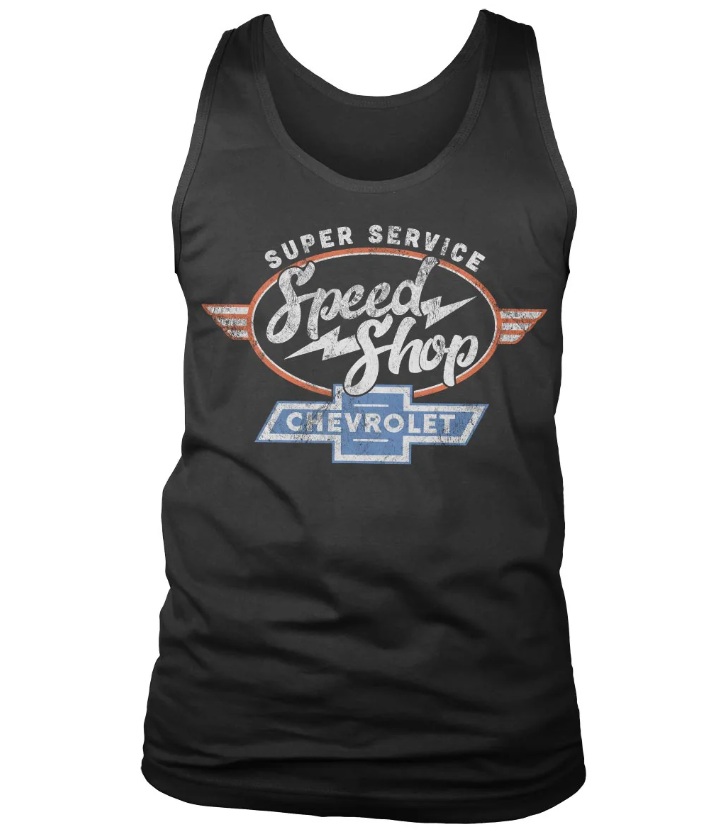 Tílko pánské American Cars Chevrolet Speed Shop Tank Top