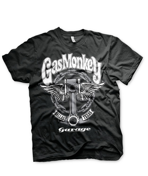 Pánské tričko Gas Monkey Garage Big Piston