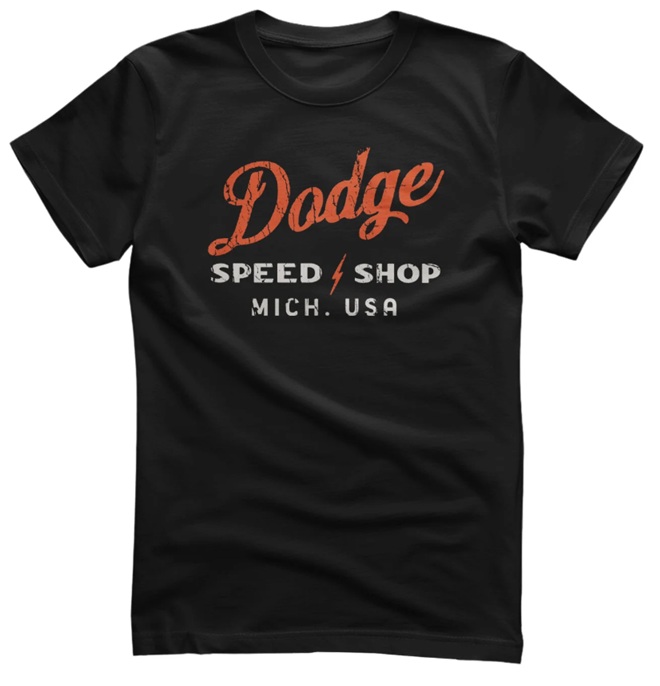Tričko pánské American Cars Dodge Speed Shop T-shirt