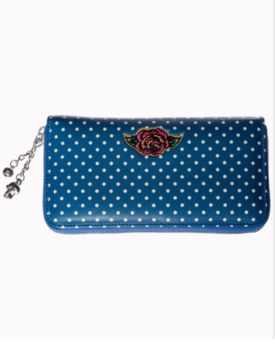 Peněženka dámská Banned Teal Dia De Muertos Wallet