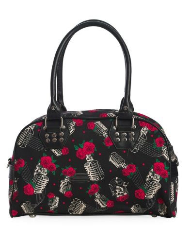 Dámská taška kabelka retro rockabilly pin-up Banned Nashville Shoulder Bag