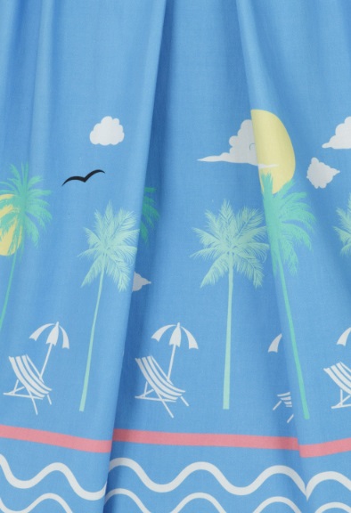 Dámské šaty Rockabilly Retro Pin Up Banned 50´s Holiday Dress