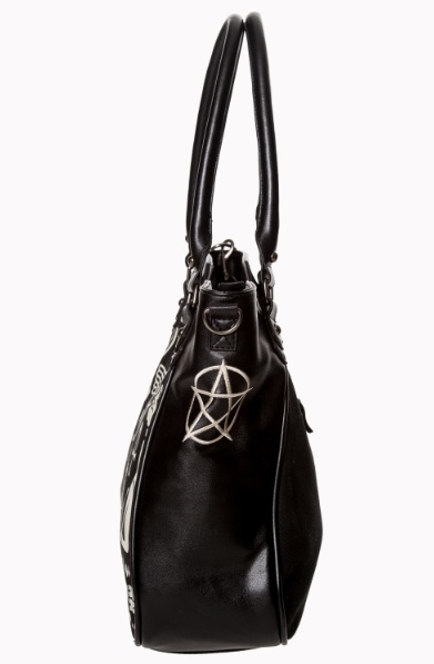 Dámská taška kabelka retro rockabilly pin-up Banned Black Anubis Bag