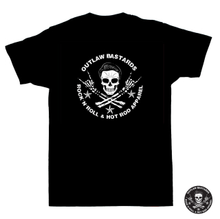 Dětské tričko Outlaw Bastards Skull