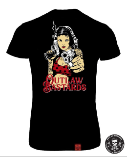 Dámské tričko Outlaw Bastards Laura