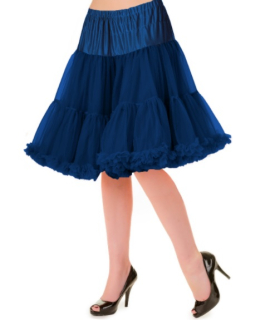 Spodnička dámská retro rockabilly pin-up Banned Walkabout Petticoat Navy