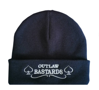 Kulich čepice Outlaw Bastards Spades Navy