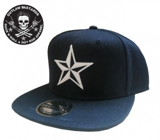 Kšiltovka Outlaw Bastards Snapback Nautical Blue