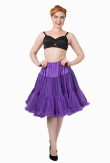 Spodnička dámská retro rockabilly pin-up Banned Walkabout Petticoat Purple