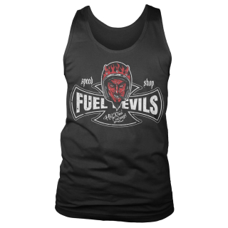 Pánské tílko Fuel Devils Smiling Devil Speed Shop Tank Top