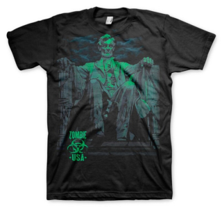 Tričko pánské Zombie USA Lincoln T-Shirt