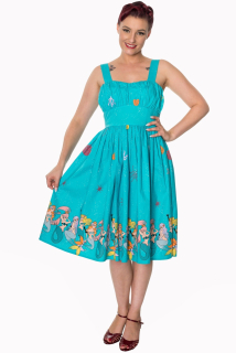 Dámské šaty Rockabilly Retro Pin Up Banned Sophia Dress