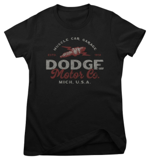 Dámské tričko American Cars Dodge Motor Company Girly Tee