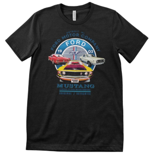 Tričko pánské American Cars Ford Mustang Circle T-Shirt
