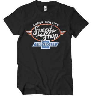 Tričko pánské American Cars Chevrolet Speed Shop T-shirt